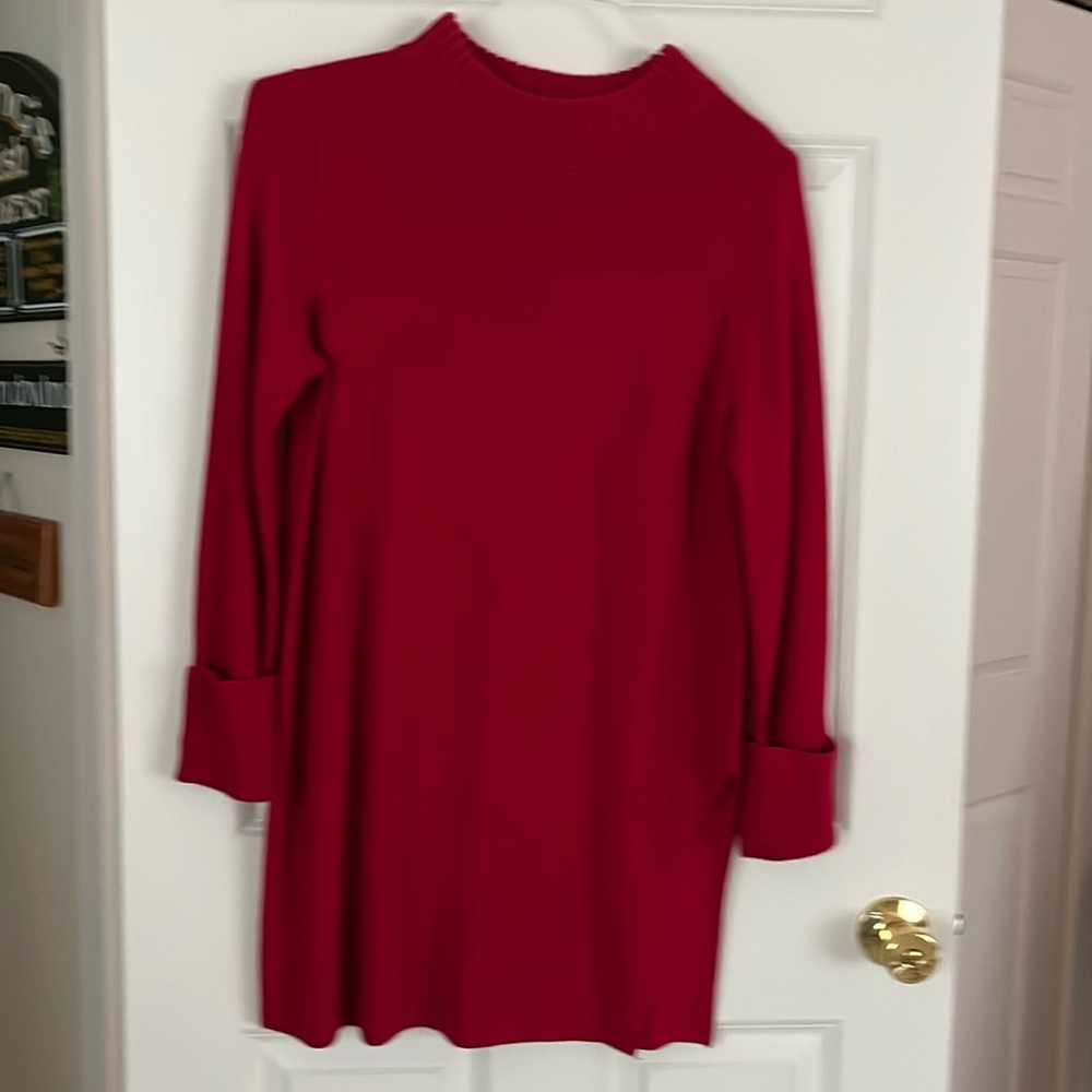 Chico’s red tunic
